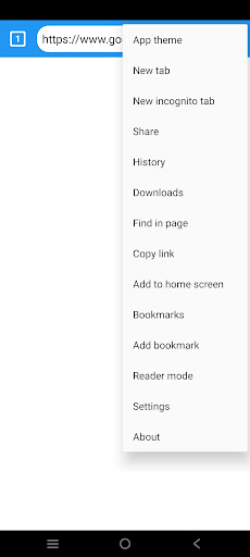 Zeus Browser Screen 2
