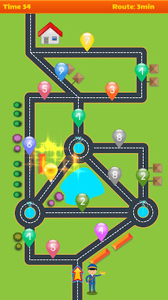Postman Jack - Math Brain Game - Screenshot 4
