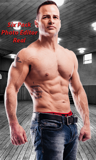 Android application Six pack photo editor for M/F screenshort