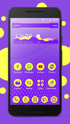 Classic Purple Business Theme