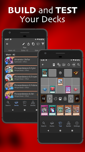 Android application Yugipedia Deck Builder screenshort