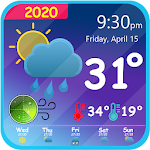 Cover Image of Download Weather Live Forecast & Clock Widget 2.1.9 APK