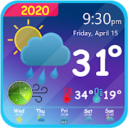 Weather Live Forecast & Clock Widget  Icon