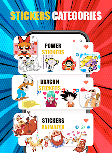 Cartoon Stickers WAStickerApps