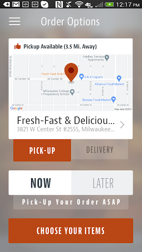 Fresh-Fast & Delicious Screen 2