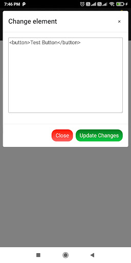 Easy touch html editor Screen 3