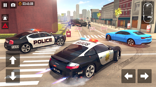 Car Rush 3D: Police Car Game Mod Apk Download – for android screenshots 1
