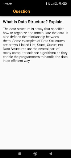 DSA Interview Questions Screen 2