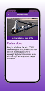 Snímek obrazovky 2 segway ninebot max g30lp help android