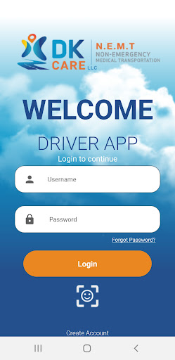 Android application dkcare screenshort