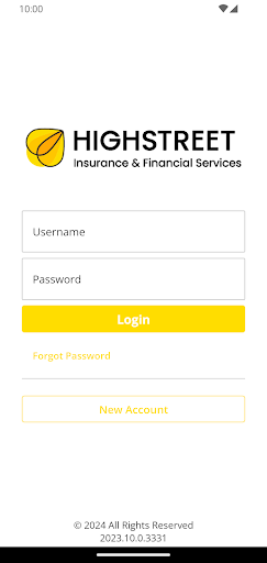 Android application Highstreet Insurance Partners screenshort