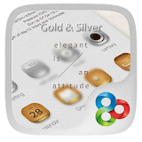 Gold&Silver GO Launcher Theme icon