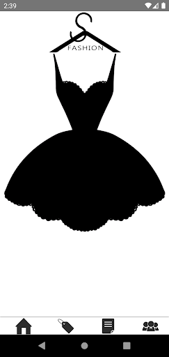 Android application as-fashion screenshort