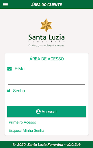 Android application Santa Luzia Assistencial screenshort