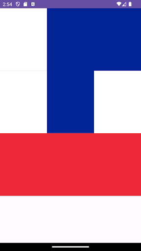 France Flag Puzzle Screen 3