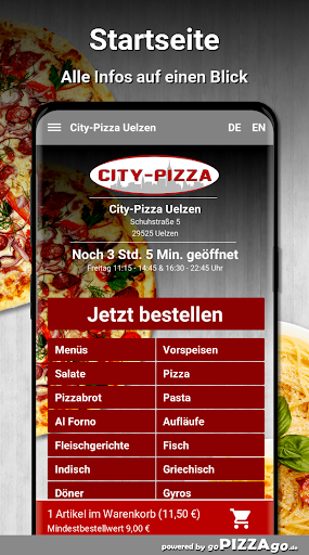 City-Pizza Uelzen Uelzen Screen 2