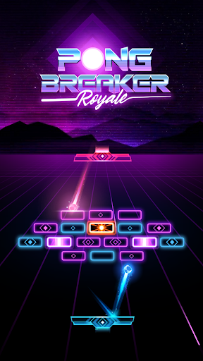 Android application Pong Breaker Royale screenshort