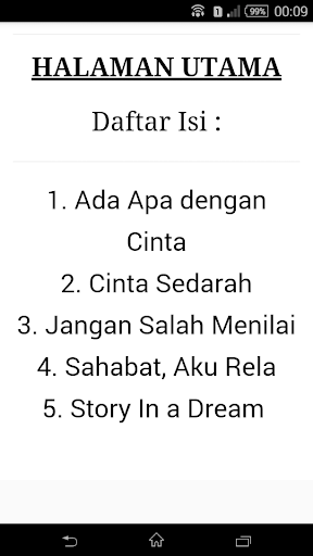 Kumpulan Cerpen Selamanya Cint