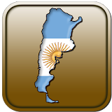 Map of Argentina icon