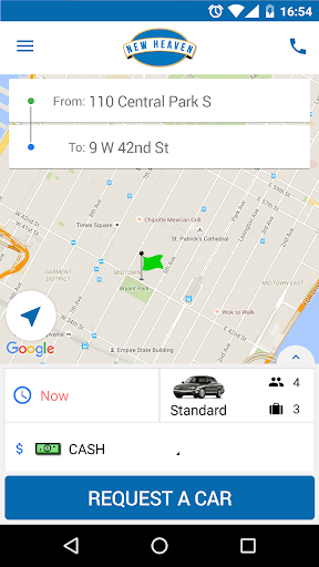 New Heaven Car Service Screen 2