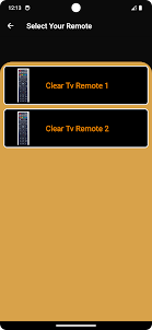 Remote for ClearTv setupbox