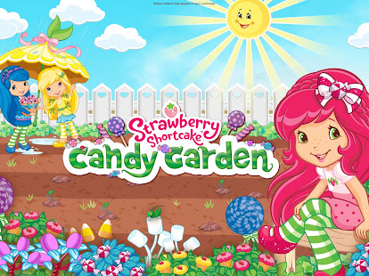 Strawberry Shortcake Candy Garden