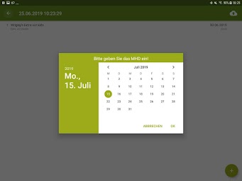 SmarktGuide MHD-Kalender