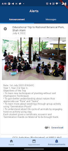 Saint International School Screen 2
