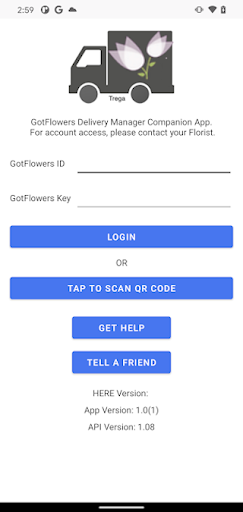 Android application Trega screenshort