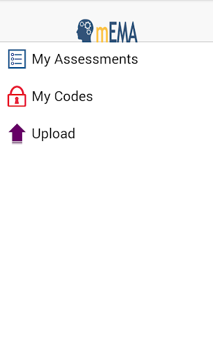 Android application mEMA screenshort