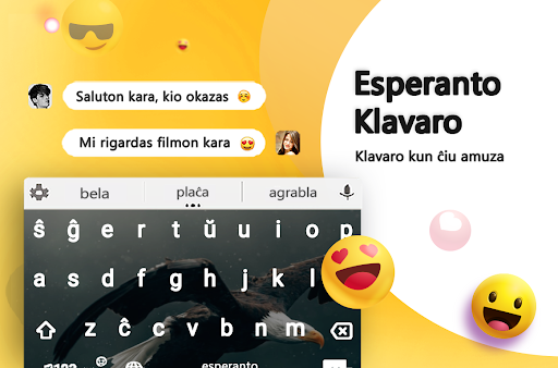 Android application Esperanto Keyboard screenshort