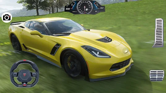 Simulator Drive Corvette