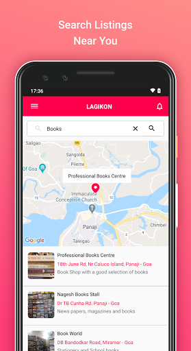 Lagikon Business Directory Screen 2