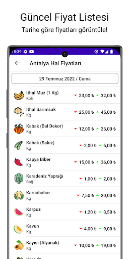 Hal Fiyatları-2023Bildirimli