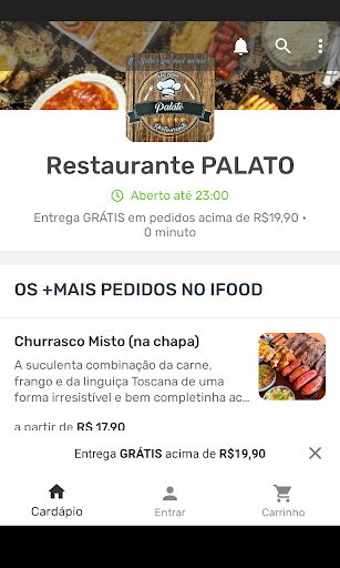 Restaurante Palato Screen 2