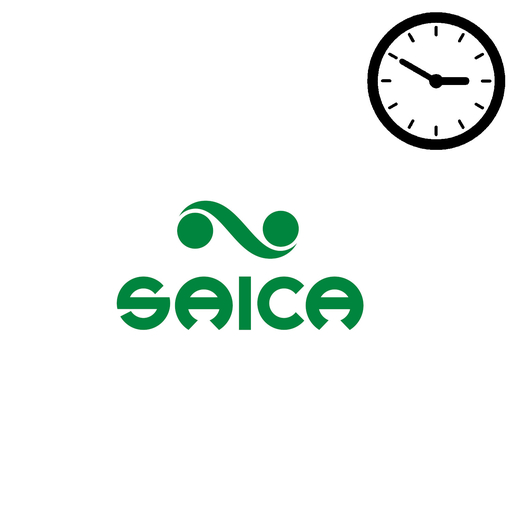 Saica Time Clock logo