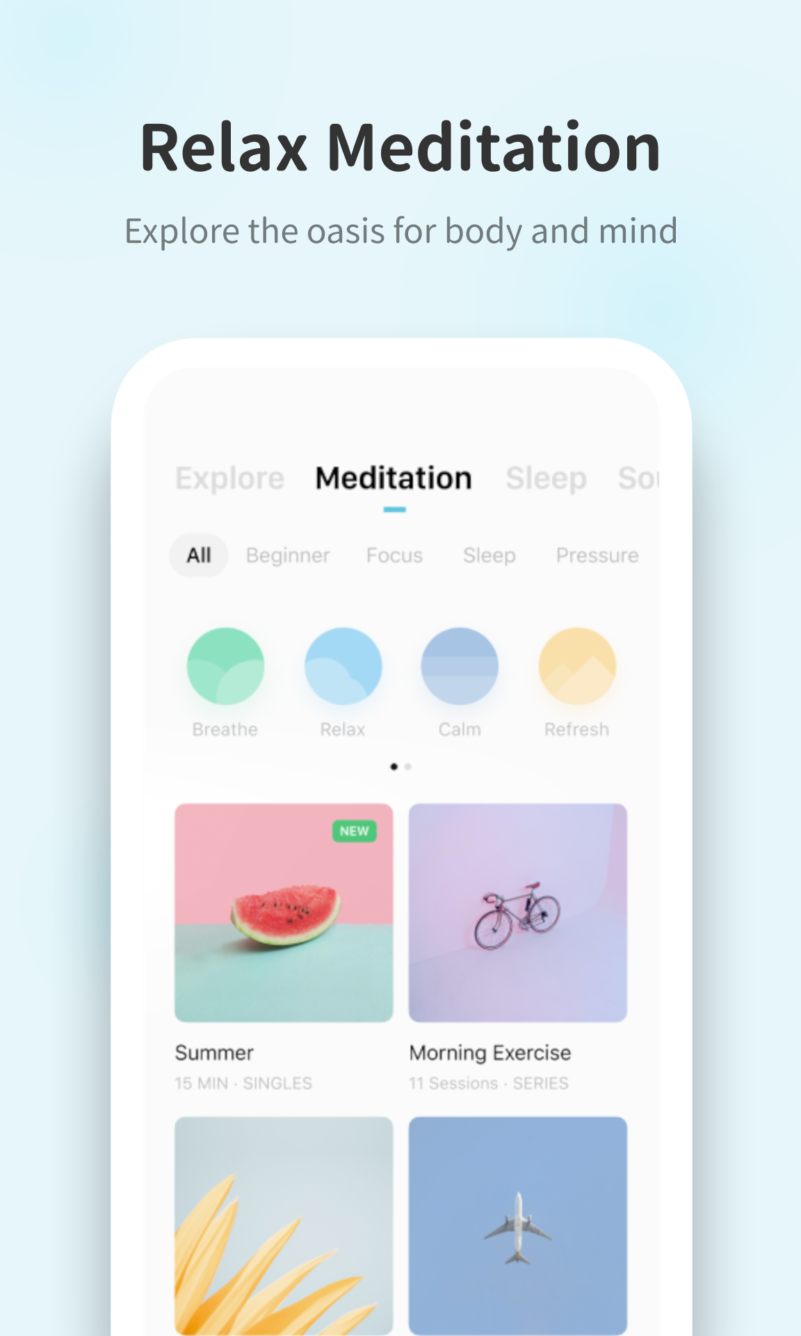 Android application Tide - Sleep & Meditation screenshort
