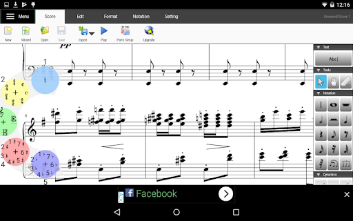 Crescendo Music Notation Free Google Play のアプリ