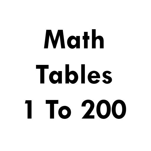 Math Tables 2 to 200 Download on Windows