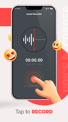 Androidの音声Recorder-オーディオレコーダーのおすすめ画像2