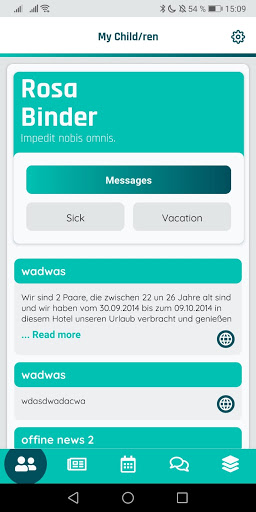 Android application itana screenshort