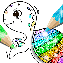 Imaginea pictogramei Glitter Coloring Game for Kids