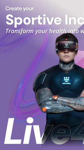 Android application Live4Well screenshort