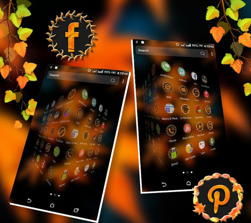 Autumn Launcher Theme Screen 2