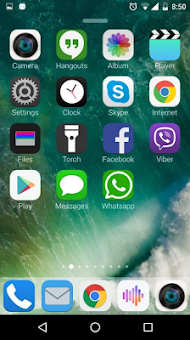 Launcher from IOS 10 screenshot 1