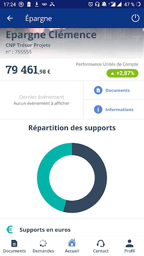 Amétis CNP Assurances Screen 3