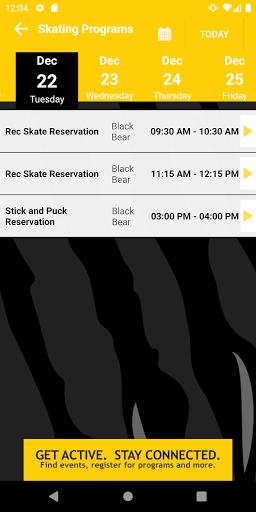 UAF Nanook Recreation Screen 2
