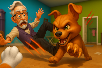Game screenshot Grandpa Bad Dog Simulator apk download