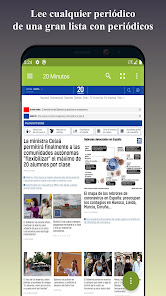 Captura 1 NewssQ - periódicos y noticias android