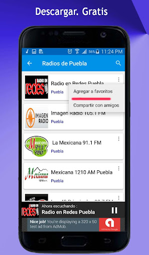 Radios de Puebla Screen 3